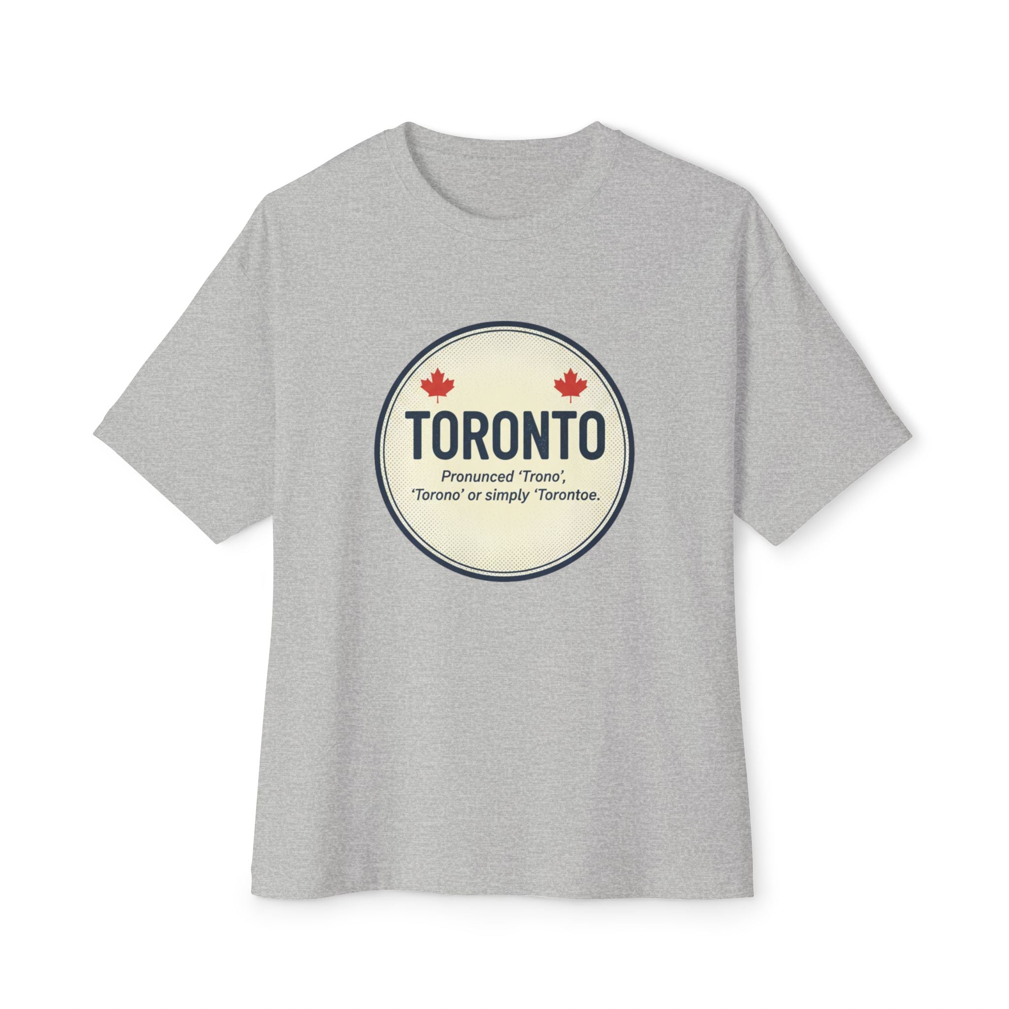 Toronto Vintage Badge Tee — Retro Canadian City T-Shirt