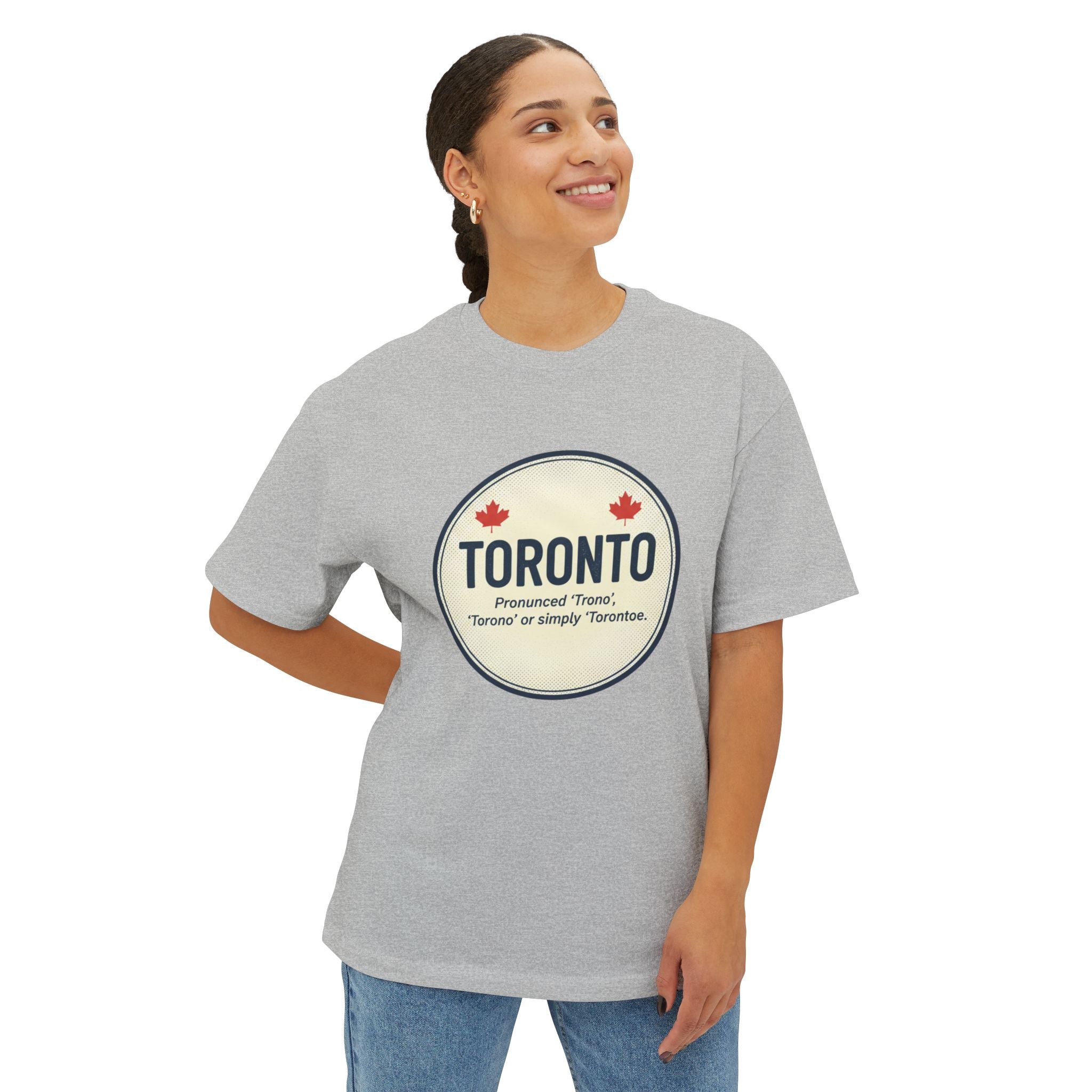 Toronto Vintage Badge Tee — Retro Canadian City T-Shirt