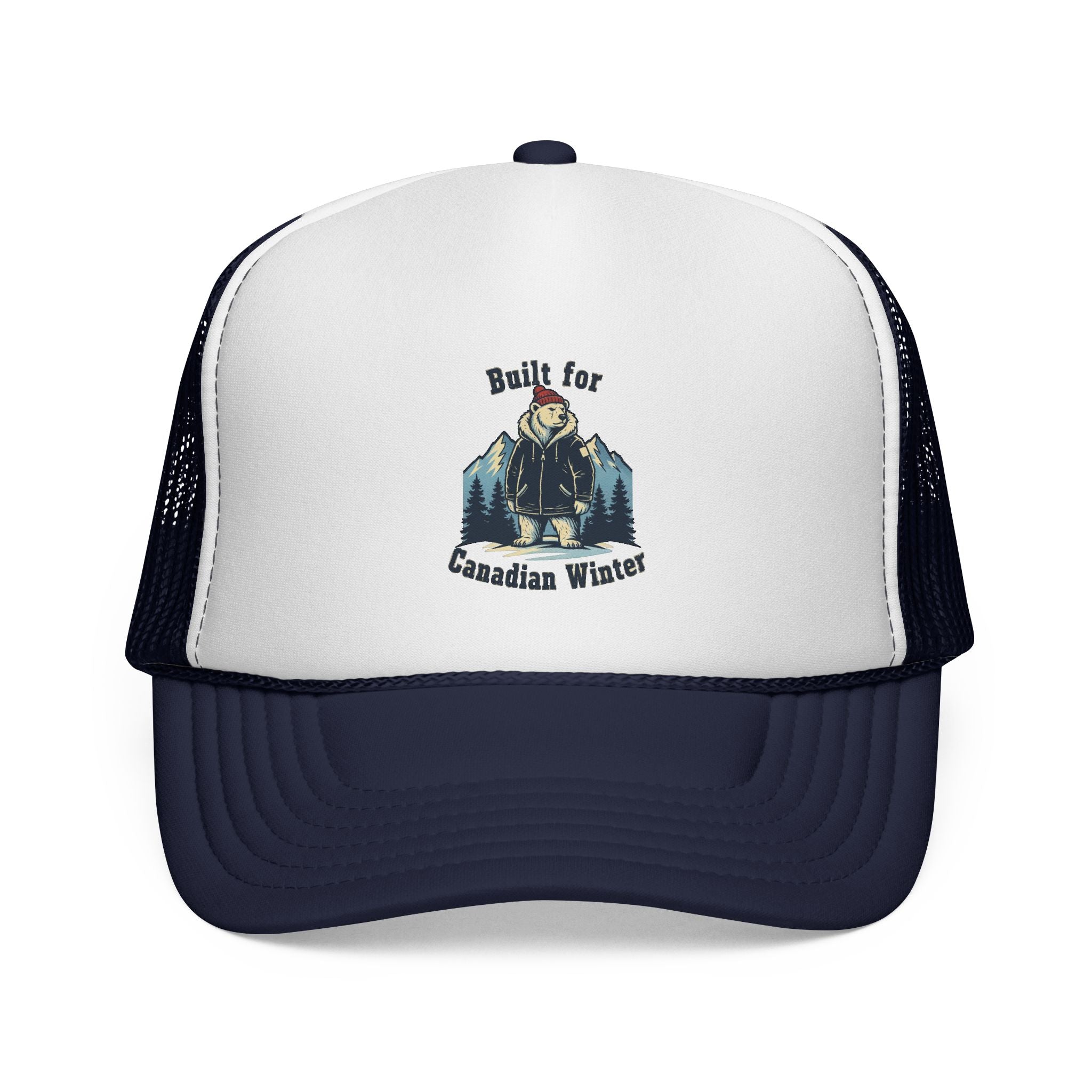 Trucker Cap — Built for Canadian Winter - Outdoor Moose Mountain Hat